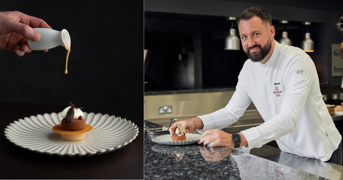 Tom Shepherd at Michelin-starred Upstairs in Lichfield